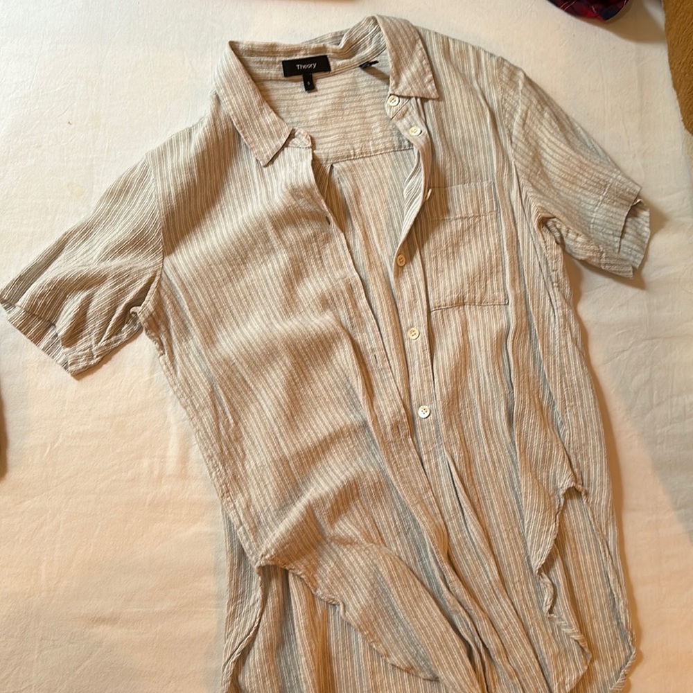 Theory Button Up Shortsleeve